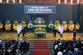 Tổ chức trọng thể Lễ truy điệu nguyên Phó Thủ tướng Vũ Khoan 