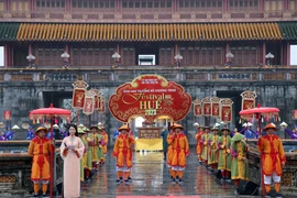 [Photo] Khai mạc Festival Huế 2023 và tái hiện Lễ Ban Sóc triều Nguyễn