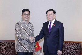 Chủ tịch Quốc hội tiếp Chủ tịch Phòng Thương mại-Công nghiệp Indonesia
