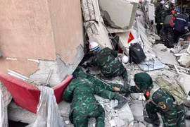 Lực lượng cứu hộ của QĐND Việt Nam tìm thấy 3 vị trí nạn nhân