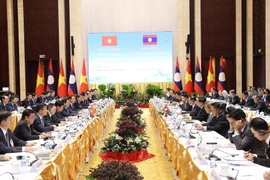 Hình ảnh Kỳ họp lần thứ 45 Ủy ban liên Chính phủ Việt Nam-Lào