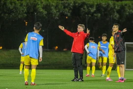 U23 Việt Nam sẵn sàng cho trận đầu tiên dưới thời HLV Troussier