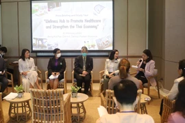 Hội thảo về cơ hội tăng trưởng của du lịch chữa lành tại Thái Lan. (Ảnh: Đỗ Sinh/TTXVN)