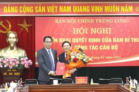 Ông Đặng Văn Dũng giữ chức Phó Trưởng Ban Nội chính Trung ương