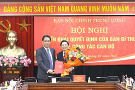 Ông Đặng Văn Dũng giữ chức Phó Trưởng Ban Nội chính Trung ương