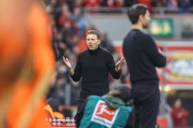 Julian Nagelsmann trong trận cuối cùng dẫn dắt Bayern Munich. (Nguồn: Getty Images)