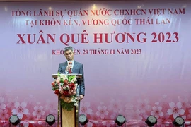 Xuân Quý Mão: Hân hoan không khí đón Tết quê hương tại Khon Kaen