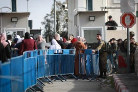 Israel đóng cửa khẩu Bờ Tây trong các ngày đầu và cuối Lễ Quá hải 