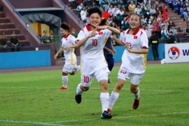U20 nữ Việt Nam giành chiến thắng đậm 11-0 trước U20 Singapore