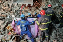 Kết quả bước đầu của đoàn công tác cứu nạn cứu hộ Việt Nam