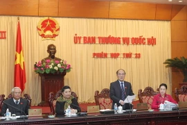 Khai mạc Phiên họp thứ 33, Ủy ban Thường vụ Quốc hội Khóa XIII