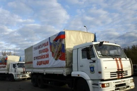 Đoàn xe cứu trợ thứ 10 của Nga cho Ukraine sắp lên đường