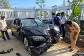 Tạm giam Thượng úy Cảnh sát gây tai nạn làm 2 người chết