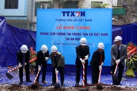 Khởi công Trung tâm Thông tin Thông tấn xã Việt Nam tại Hà Nội