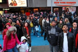 Dân số Mỹ đạt hơn 320 triệu người tính đến cuối năm 2014