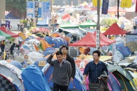 Sinh viên Hong Kong lên kế hoạch cho cuộc biểu tình ngồi cuối cùng