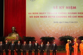 Ngành Điện lực đón nhận Huân chương Hồ Chí Minh lần hai