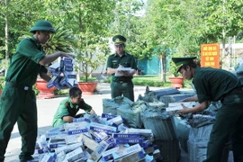 Gian nan phòng chống buôn lậu trên tuyến biên giới An Giang