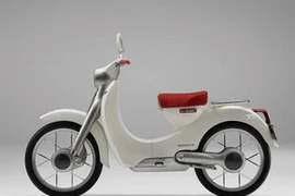 Xe điện EV-Cub của Honda sẽ được trưng bày tại Triển lãm vào cuối tháng này. (Ảnh: gizmaz.com).