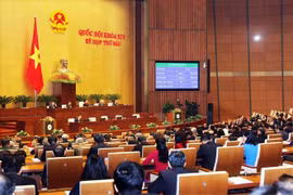 Kỳ họp thứ 6, Quốc hội khóa XIV. (Ảnh: Nguyễn Dân/TTXVN)