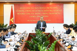 Phó Thủ tướng Thường trực Chính phủ Trương Hòa Bình phát biểu. (Ảnh: Doãn Tấn/TTXVN)