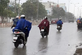 Thủ đô Hà Nội có mưa nhỏ vài nơi. Ảnh minh họa. (Ảnh: TTXVN phát)