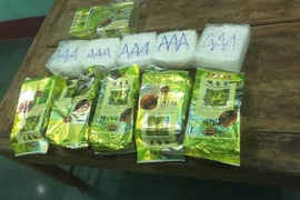 Tang vật của một vụ án. (Ảnh: Thanh Thủy/TTXVN)