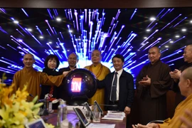 Khai trương Trung tâm điều hành điện tử Giáo hội Phật giáo Việt Nam. (Nguồn: daidoanket.vn)