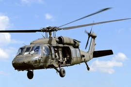 Một chiếc trực thăng quân sự UH-60 Black Hawk. (Nguồn: taiwannews.com.tw)