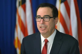 Bộ trưởng Tài chính Mỹ Steven Mnuchin. (Ảnh: AFP/TTXVN)