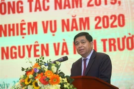 Bộ trưởng Bộ Kế hoạch và Đầu tư Nguyễn Chí Dũng. (Ảnh: Huy Hùng/TTXVN)