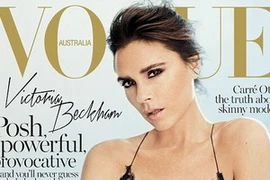 Victoria Beckham trên trang bìa tạp chí Vogue.