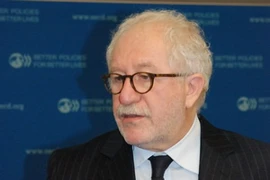 Ông Mario Pezzini, Giám đốc Trung tâm phát triển DEV. (Ảnh: Lê Hà-Trung Dũng/Vietnam+)