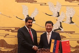Chủ tịch Tập Cận Bình tiếp Tổng thống Maduro (Nguồn: Minci)