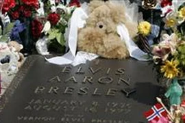 Kể từ khi di cốt của Presley được chuyển tới Graceland, hầm mộ vẫn bỏ trống. (Nguồn: AFP)