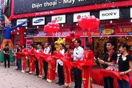 Khai trương FPT shop tại Ninh Bình. (Nguồn: FPT)