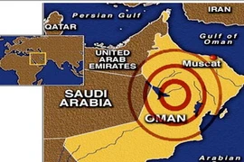 Động đất 6,3 độ Richter làm rung chuyển Bắc Oman