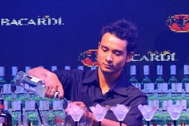 Một thí sinh tại cuộc thi. (Ảnh: Hoàng Tuấn/Vietnam+)