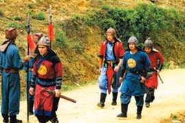Một cảnh quay bộ phim. (Nguồn: Thanh Niên)