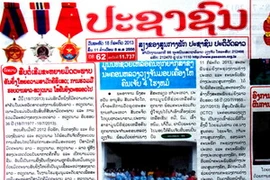 Báo Pasaxon ra ngày 18/7. (Ảnh: Hoàng Chương/Vietnam+)