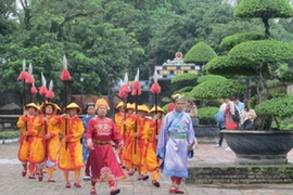 Lễ đổi gác. (Nguồn: baothuathienhue.vn)