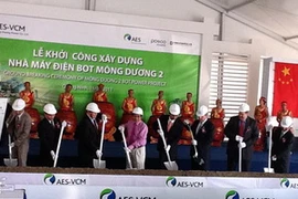 Quang cảnh lễ khởi công. (Ảnh: Vietnam+)