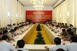 Quang cảnh hội nghị. (Ảnh: Thanh Vũ/TTXVN)