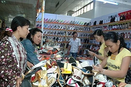 Giày dép là mặt hàng xuất khẩu chủ lực của Việt Nam sang Brazil. (Ảnh minh họa: Kim Phương/TTXVN)