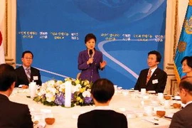 Tổng thống Hàn Quốc Park Geun-hye. (Nguồn: Yonhap/TTXVN)