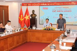 Giải thưởng Dế Mèn do Báo Thể thao và Văn hóa (Thông tấn xã Việt Nam) tổ chức. (Ảnh: TTXVN)