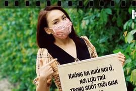 Nữ diễn viên Bảo Thanh góp mặt trong "Những ngày không quên." (Ảnh: ĐLP)