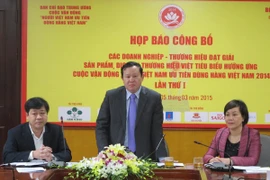 Công bố 100 doanh nghiệp đạt giải thưởng thương hiệu Việt tiêu biểu