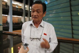 Đại biểu Quốc hội Trần Du Lịch, đoàn Thành phố Hồ Chí Minh (Ảnh: Đức Duy/Vietnam+)