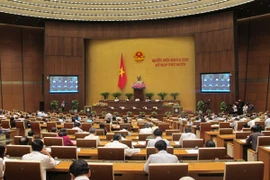 Kỳ họp thứ 10, quốc hội khóa 13 (Ảnh: Đức Duy/Vietnam+)